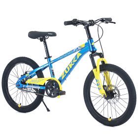 ZUKKA Mountain Bike,20 Inch MTB for Boys and Girls Age 7-10 Years,Multiple Colors