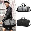 Duffel Bag with 10 Optimal Compartments Gym Bag Including Water Resistant Pouch