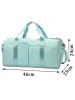 Versatile Yoga Gym Bag Spacious Shoe Compartment Wet Dry Separation