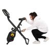 Home Folding Exercise Bike Black