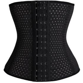 Waist trainer shapers waist trainer corset Slimming Belt Shaper body shaper slimming modeling strap Belt Slimming Corset ssy20 (Color: ssy20hei)